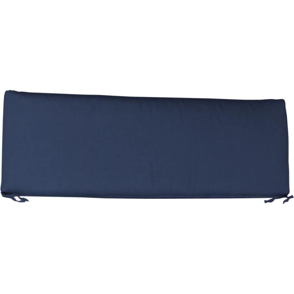 Luxcraft 4' Seat Cushion made of Sunbrella fabric in color Spectrum Indigo