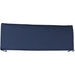 Luxcraft 4' Seat Cushion made of Sunbrella fabric in color Spectrum Indigo
