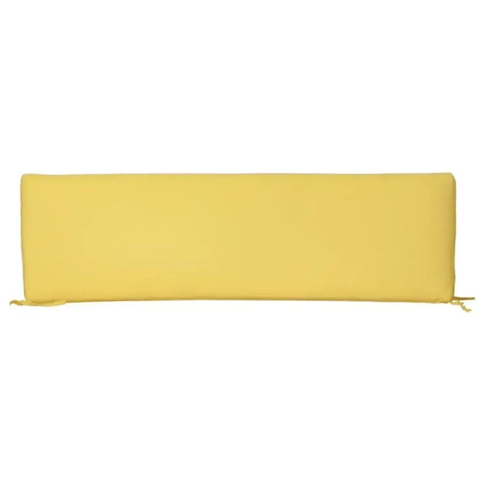 Luxcraft 5' Seat Cushion made of Sunbrella fabric in color Buttercup