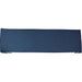 Luxcraft 5' Seat Cushion made of Sunbrella fabric in color Spectrum Indigo