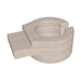 Luxcraft Poly Lumber Stationary Cupholder Birch