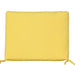 Luxcraft 2' Seat Cushion made of Sunbrella fabric in color Buttercup