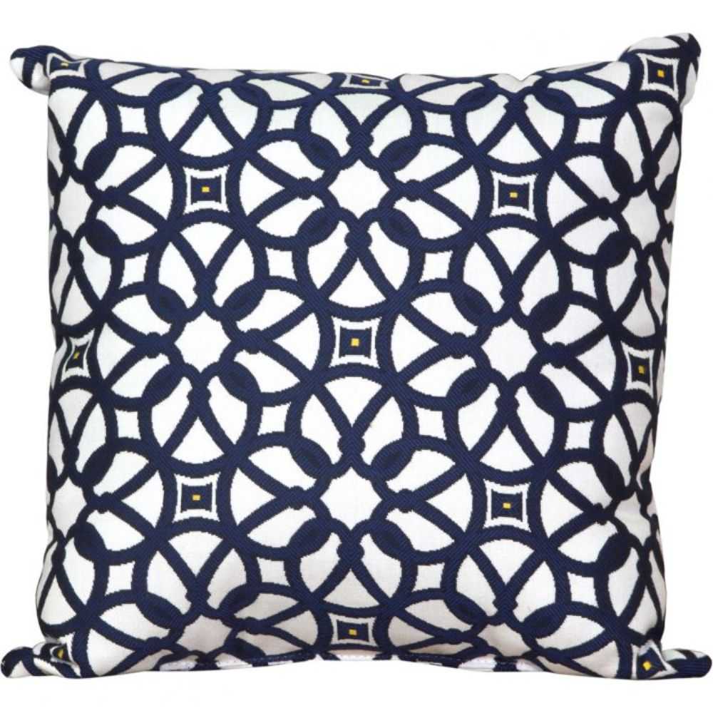 Luxe Indigo LuxCraft 15 Toss Pillow