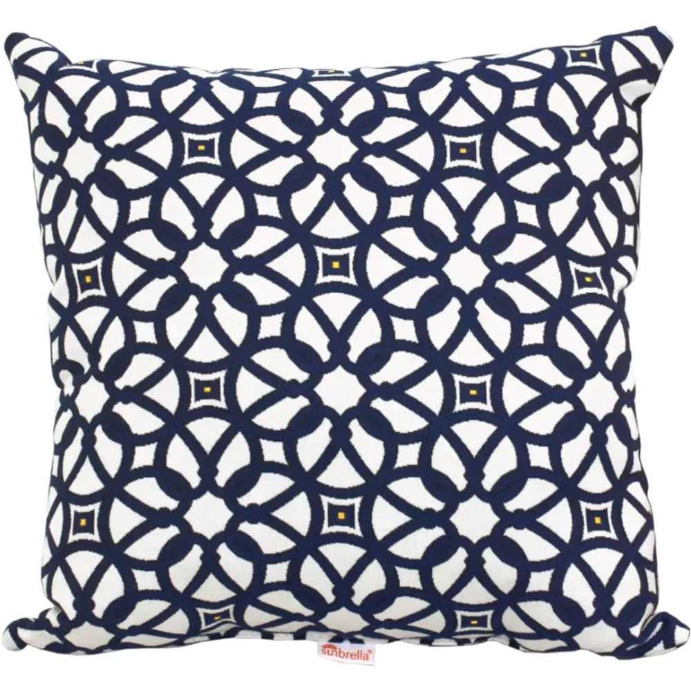 Luxe Indigo LuxCraft 19 Throw Pillow