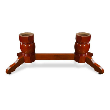 Mahogany BBO Poker Tables Napa Pedestal Leg Set