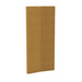 Maree GIK Acoustics ScreenPanel Vocal Screen golden brown fabric acoustic panel with a woven texture and center fold
