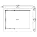 Measurement diagram showing the square footage and outer boundary of the GardenHouse24 USA Caddie 44A ALU ISO Garden Room confirms a total area of 328.5 ft²