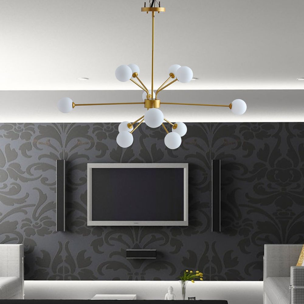 Modern Lé Luxe 12-Light Celia Pendant-Freedom Room