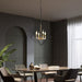 Modern Lé Luxe 4-Light Geo Chandelier-Freedom Room