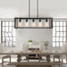 Modern Lé Luxe 5-Light Island Linear Pendant-Freedom Room