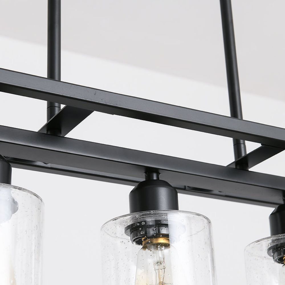 Modern Lé Luxe 5-Light Island Linear Pendant-Freedom Room