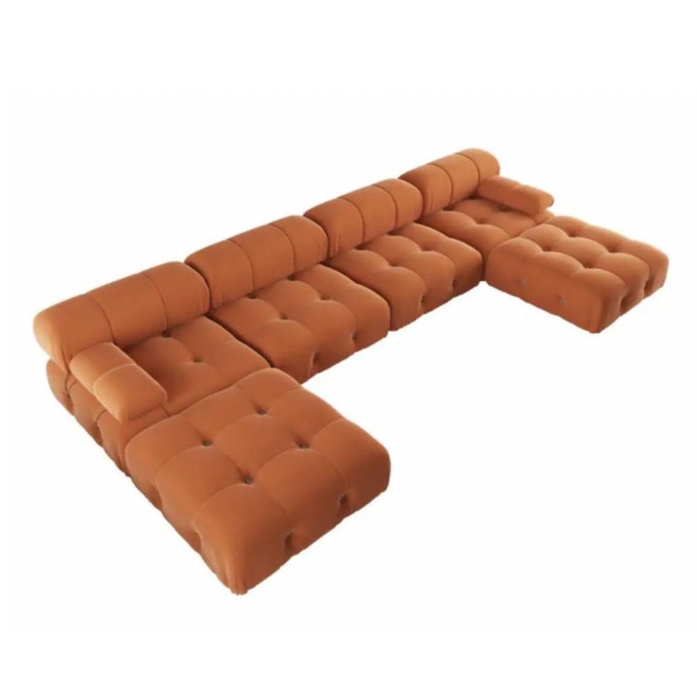 Modern Lé Luxe Bellini Modular Sectional C6 Sofa-Freedom Room