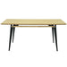 Modern Lé Luxe Grover Dining Table - Oak-Freedom Room