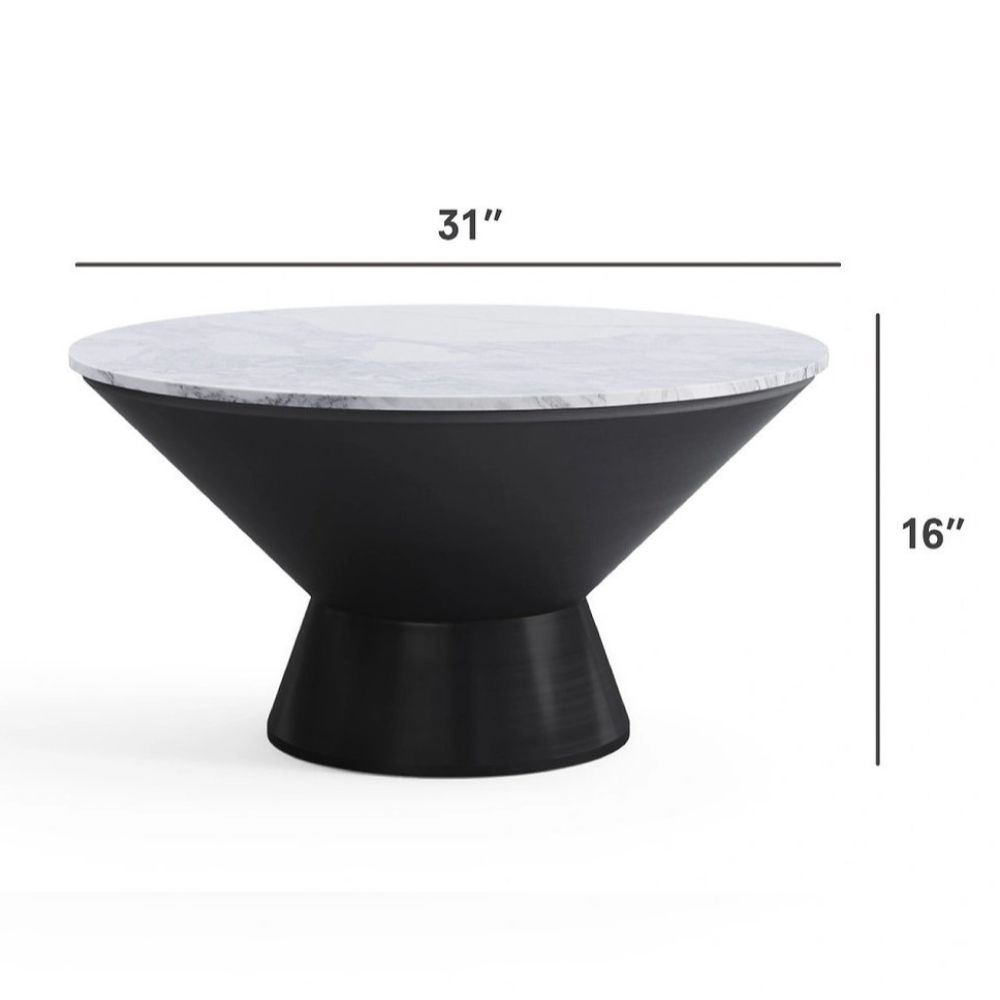 Modern Lé Luxe Kettle Coffee Table-Freedom Room