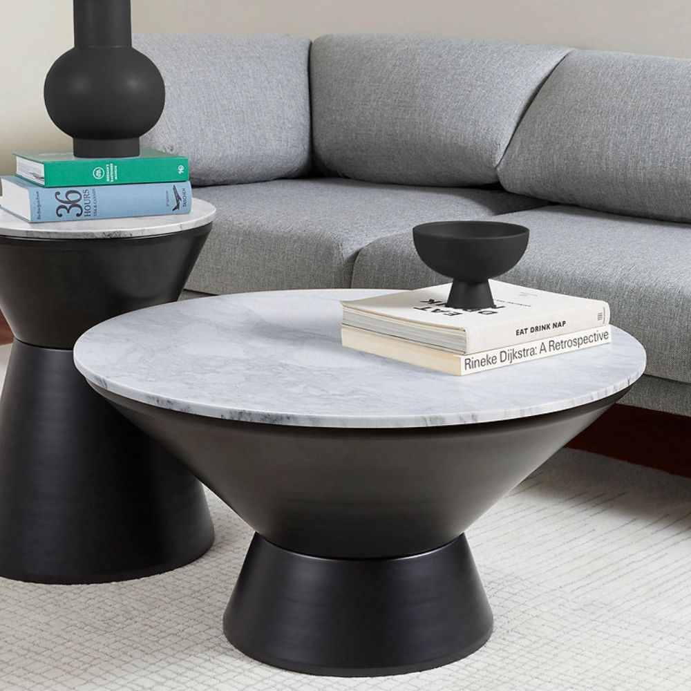 Modern Lé Luxe Kettle Coffee Table-Freedom Room