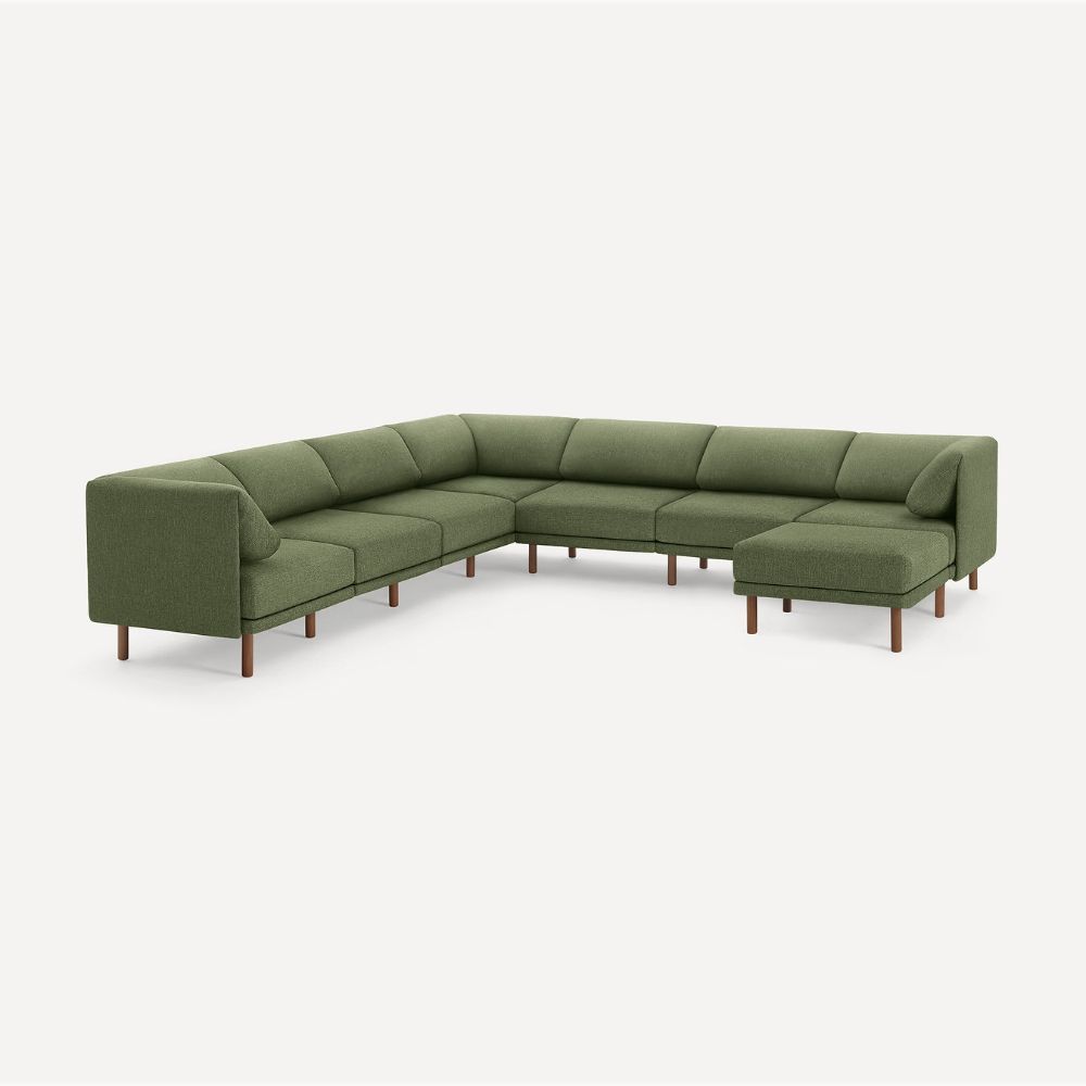 Modern Lé Luxe Range 8-Piece Sectional Lounger Sofa-Freedom Room