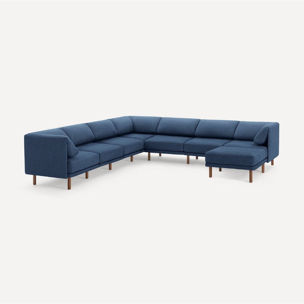 Modern Lé Luxe Range 8-Piece Sectional Lounger Sofa-Freedom Room