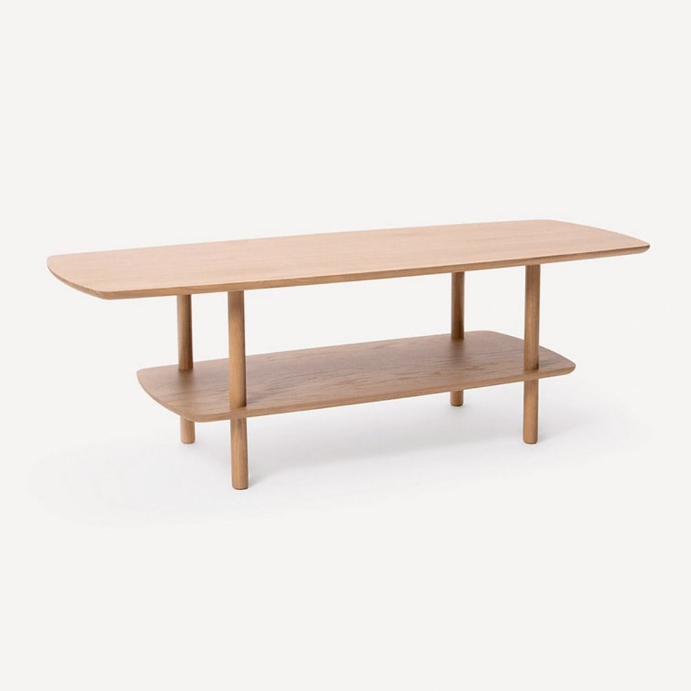 Modern Lé Luxe Serif Coffee Table-Freedom Room