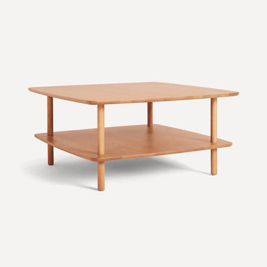 Modern Lé Luxe Serif Square Coffee Table-Freedom Room