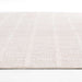 Momeni Archer Indoor Rug - ARC-3 Beige displays a minimalist grid design with cream and beige tones