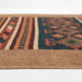 Momeni Adobe Indoor Rug - ADO-2 Multi lies flat with a low-profile weave