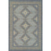 Momeni Anatolia Indoor Rug - ANA-10 Blue features a classic geometric pattern in soft blue and beige tones