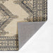 Momeni Anatolia Indoor Rug - ANA-10 Charcoal shown with its corner flipped