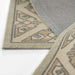 Momeni Anatolia Indoor Rug - ANA-11 Sage shows its layered edges and finely stitched border