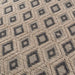 Momeni Andes Indoor Rug - AND-2 Beige features a textured diamond pattern in neutral tones
