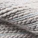 Momeni Andes Indoor Rug - AND-4 Light Grey features thick, handwoven wool loops that add comfort and texture underfoot