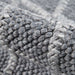 Momeni Andes Indoor Rug - AND-7 Charcoal showcases tightly woven loops in gray shades