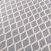 Momeni Andes Indoor Rug - AND-7 Grey features a textured diamond pattern in grey and ivory