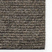 Momeni Andes Indoor Rug - AND-8 Charcoal highlights a detailed corner view with a uniform pebble-textured weave