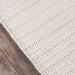 Momeni Andes Indoor Rug - AND-9 Ivory features a clean ivory weave with neatly finished edges