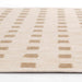 Momeni Archer Indoor Rug - ARC-1 Beige displays evenly aligned rows of textured squares on a beige background