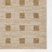 Momeni Archer Indoor Rug - ARC-1 Beige has detailed textured squares on a beige base