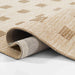 Momeni Archer Indoor Rug - ARC-1 Beige is flexible and durable shown rolled at the edges