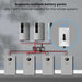 Multiple battery packs wirelessly monitored using Sun Gold Power Wi-Fi Module for SG48200T Battery in one energy storage system