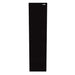 Narrow Black GIK Acoustics Classic Acoustic Panel in black fabric, shown as a slim vertical acoustic panel for reducing echo