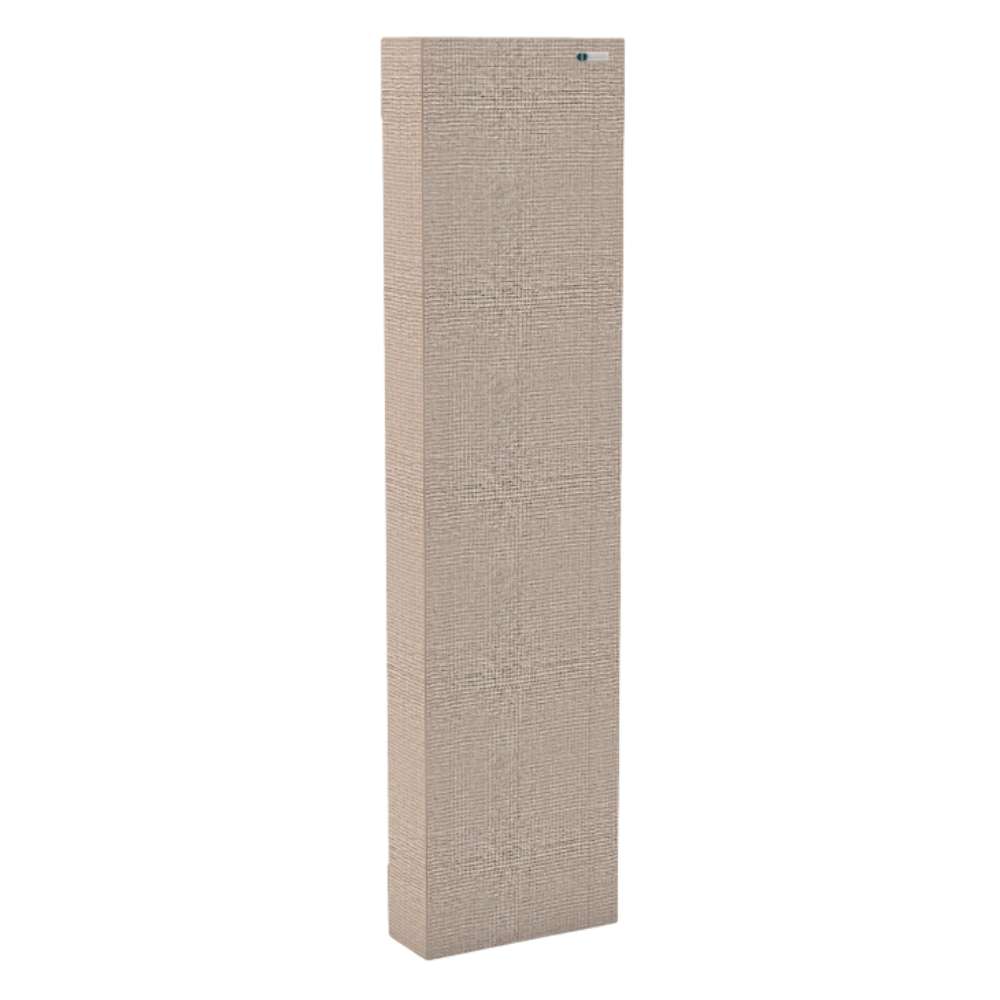 Narrow Clan GIK Acoustics Classic Bass Trap in light beige fabric finish for managing bass frequencies in audio spaces