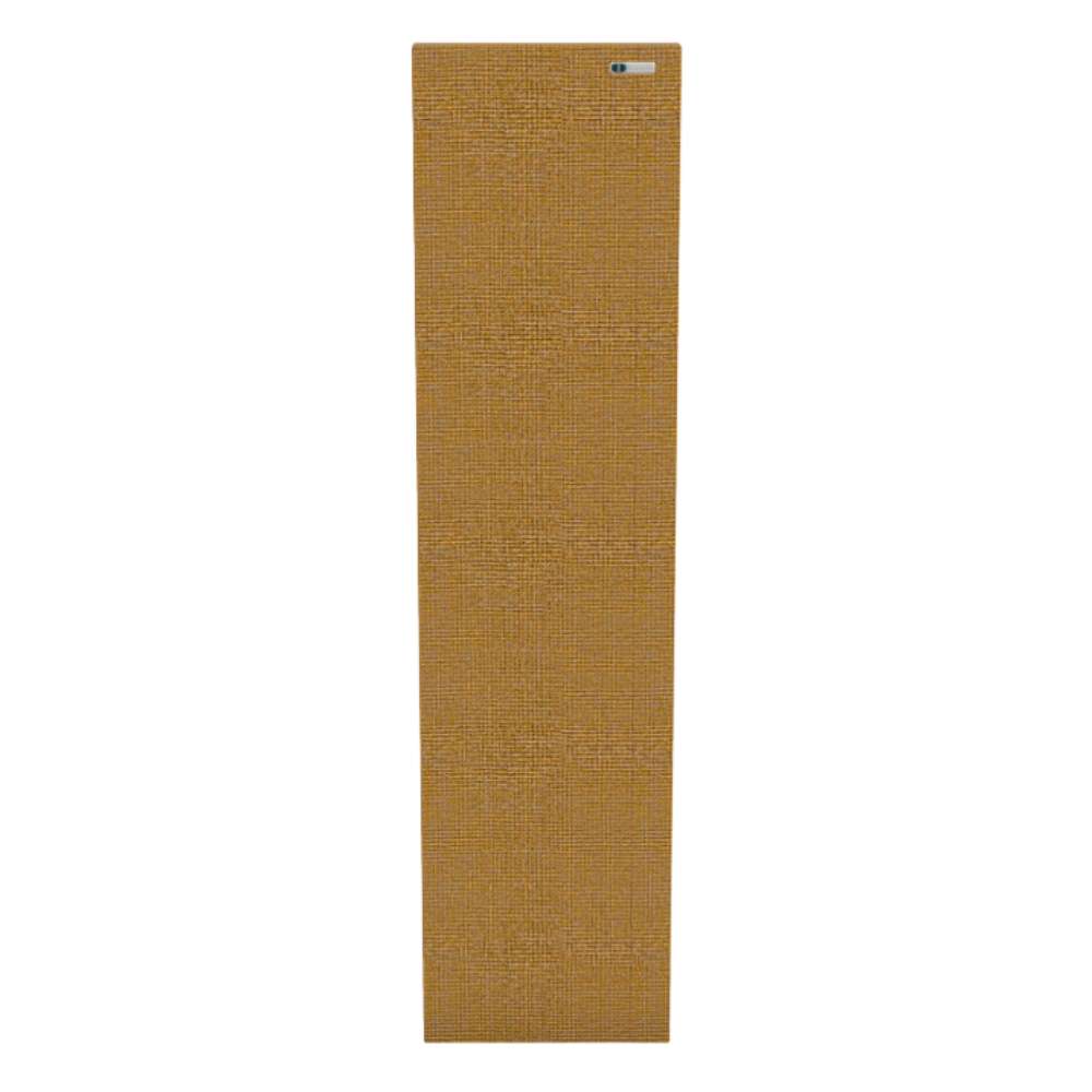 Narrow Maree GIK Acoustics Classic Acoustic Panel in warm golden-brown fabric, featuring a slim vertical design with a woven texture