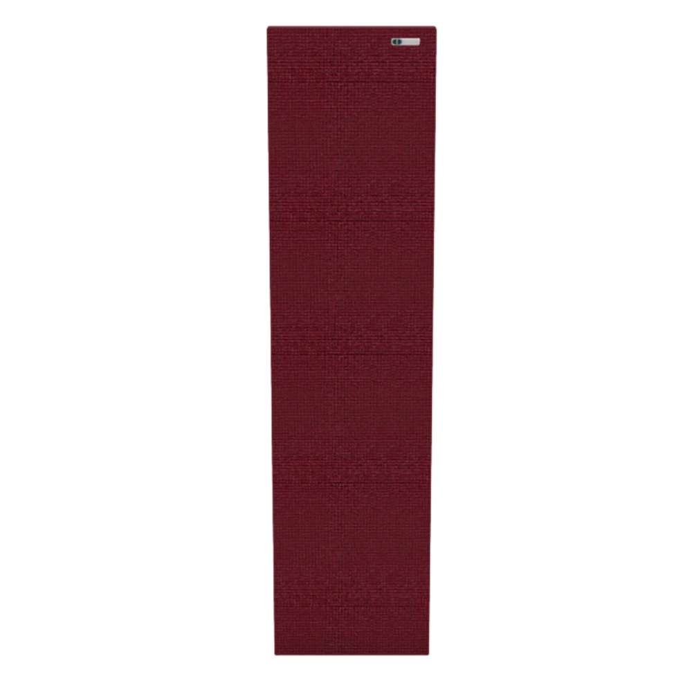 Narrow Tummel GIK Acoustics Classic Acoustic Panel in rich burgundy fabric, designed as a slim panel for acoustic control