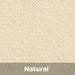 Natural Tenshon Rectangle Shade Sail fabric color swatch in a natural cream shade with a textured woven pattern