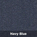 Navy Blue Tenshon Right Triangle Shade Sail fabric color swatch in a classic navy blue shade with a textured woven pattern