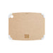 New York Giants Crate & Barrel NFL Organic Cotton Oven Mitt with Silicone Grip has a natural tan surface with white corner grips and an engraved "NY" Giants logo