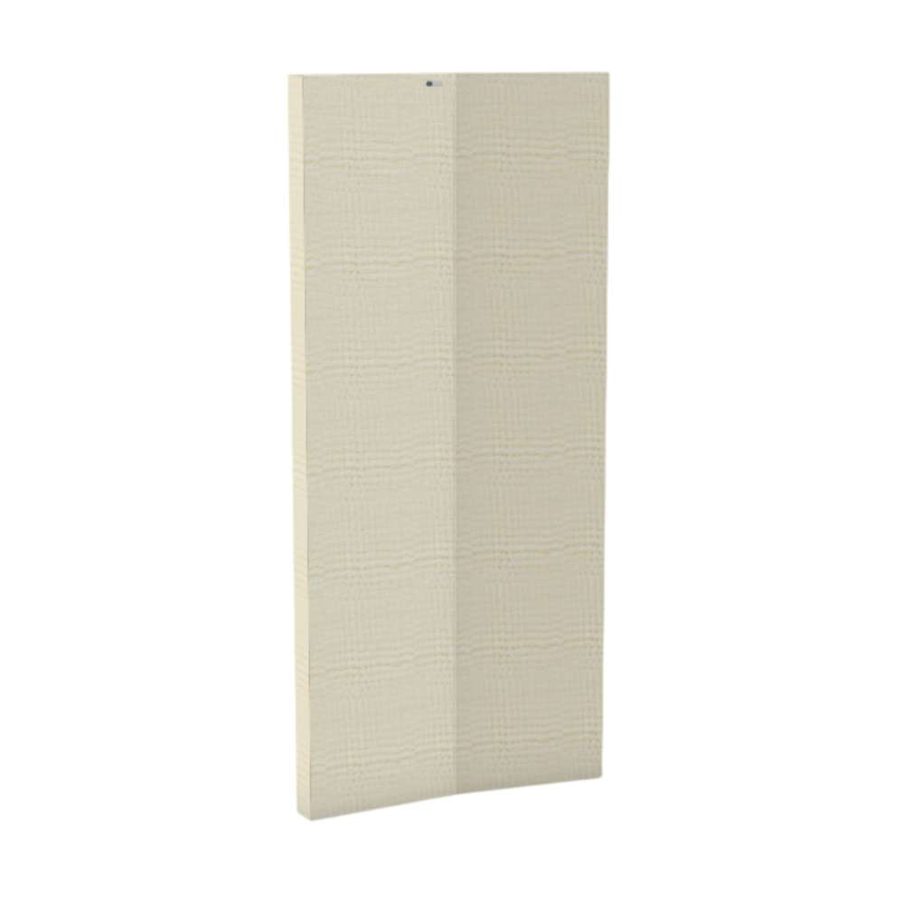 Off-White GIK Acoustics ScreenPanel Vocal Screen off-white fabric acoustic panel with a soft woven texture and center seam