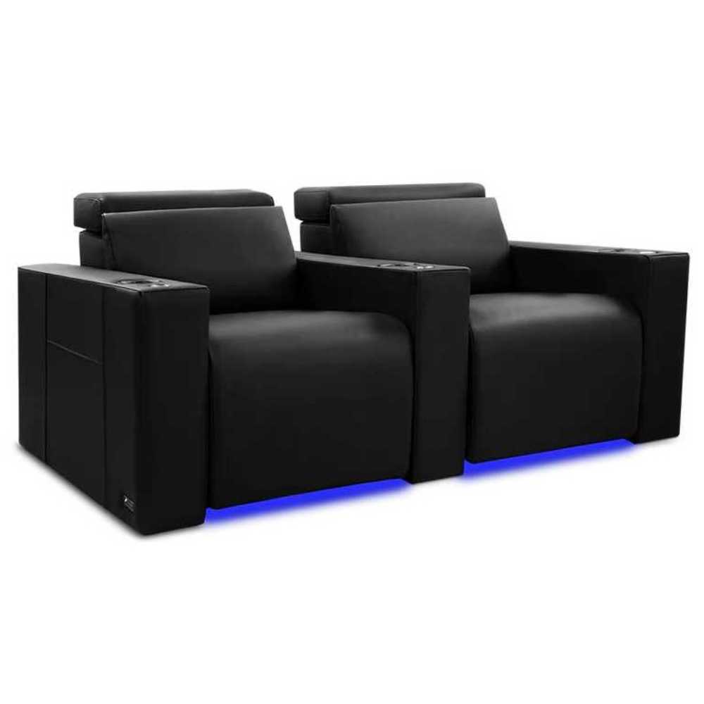 Onyx Valencia Barcelona Ultimate Edition Home Theater Seating Row of 2 Width 69 Height 35.5 Depth 41