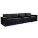 Onyx Valencia Barcelona Ultimate Edition Home Theater Seating Row of 4 Loveseat Left Width 124 Height 35.5 Depth 41