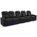 Onyx Valencia Oslo Luxury Edition Home Theater Seating Row of 5 Loveseat Left Width 155 Height 44.5 Depth 39