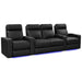 Onyx Valencia Piacenza Luxury Edition Home Theater Seating Row of 4 Loveseat Center Width 124 Height 42 Depth 38.75